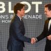 Li Ming et Louis Ducruet lors de la 15e édition du Golden Foot Hublot Award, remis à Iker Casillas le 7 novembre 2017 à l'hôtel Mériden à Monaco. © Bruno Bebert/Bestimage