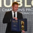 Michael Owen lors de la 15e édition du Golden Foot Hublot Award, remis à Iker Casillas le 7 novembre 2017 à l'hôtel Mériden à Monaco. © Bruno Bebert/Bestimage