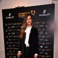 Sara Carbonero lors de la 15e édition du Golden Foot Hublot Award, remis à son mari Iker Casillas le 7 novembre 2017 à l'hôtel Mériden à Monaco. © Bruno Bebert/Bestimage