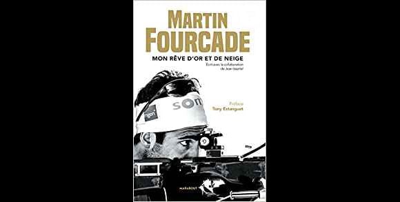 Couverture du livre "Martin Fourcade: Mon rêve d'or et de neige" publié aux éditions Marabout le 8 novembre 2017.