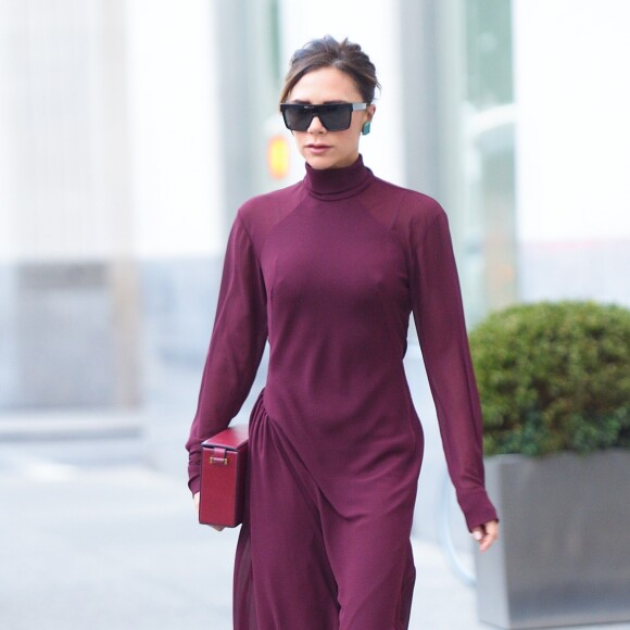 Victoria Beckham à New York le 13 octobre 2017.