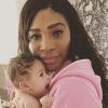 Serena Williams avec sa fille Alexis Olympia sur Instagram, novembre 2017. 