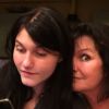 Maurane pose avec sa fille Lou sur Twitter, le 29 décembre 2016.