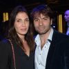 Christophe Dominici et sa femme Loretta - Soirée de lancement du Pop Up Store Mercedes Benz à Paris. Le 11 mars 2014