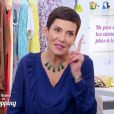 Cristina Cordula choquée par Catherine, candidate des "Reines du shopping" (M6), qui ne s'épile pas les aisselles. Episode diffusé mercredi 15 novembre 2017.