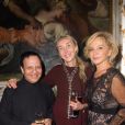 Azzedine Alaia, Carla Sozzani, Alberta Ferretti - Dîner pour le film "Franca: Chaos And Creation" lors du 73ème Festival du Film de Venise, la Mostra, à Venise, Italie, le 2 septembre 2016.