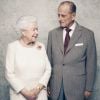 La reine Elizabeth II et le prince Philip, duc d'Edimbourg, photographiés le 18 novembre 2017 au château de Windsor par Matt Holyoak à l'occasion de leurs noces de platine (70 ans de mariage), anniversaire célébré le 20 novembre. © Matt Holyoak/CameraPress/BestImage