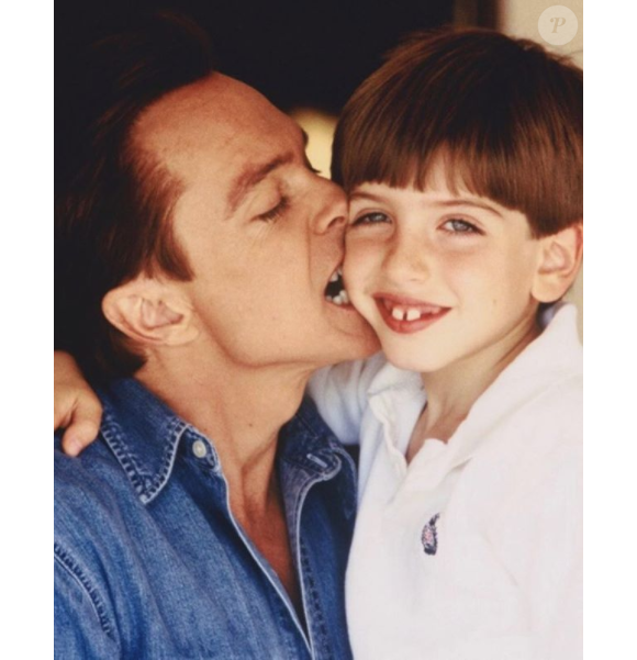 Photo de David Cassidy et son fils Beau postée par ce dernier sur Instagram