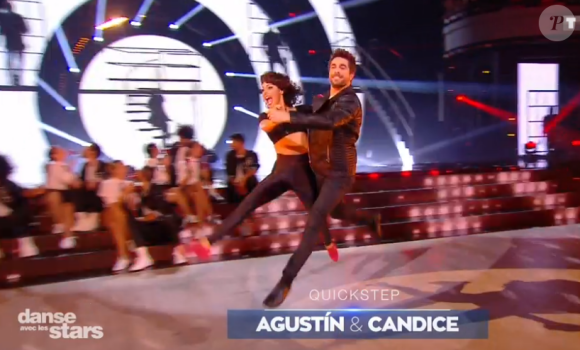 Agustin Galiana et Candice Pascal - prime de "Danse avec les stars 8", samedi 25 novembre 2017, TF1