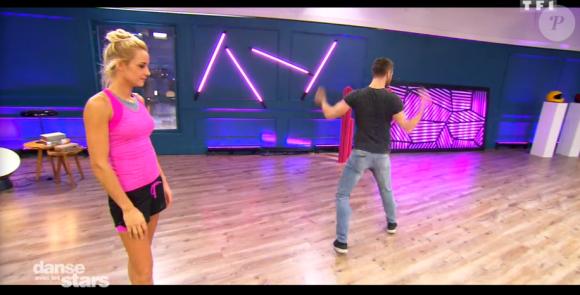 Elodie Gossuin et Christian Millette - prime de "Danse avec les stars 8", samedi 25 novembre 2017, TF1