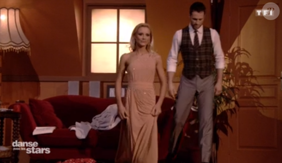 Elodie Gossuin et Christian Millette - prime de "Danse avec les stars 8", samedi 25 novembre 2017, TF1
