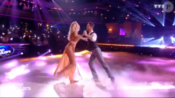 Elodie Gossuin et Christian Millette - prime de "Danse avec les stars 8", samedi 25 novembre 2017, TF1
