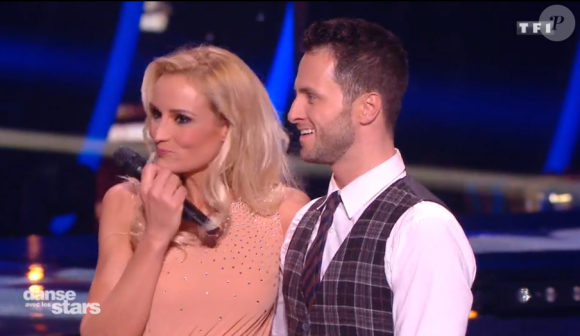 Elodie Gossuin et Christian Millette - prime de "Danse avec les stars 8", samedi 25 novembre 2017, TF1