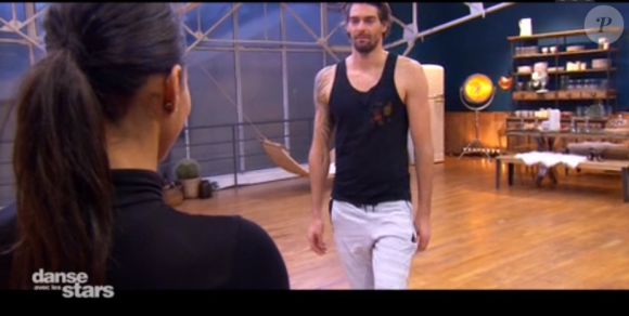 Camille Lacourt et Hajiba Fahmy - prime de "Danse avec les stars 8", samedi 25 novembre 2017, TF1