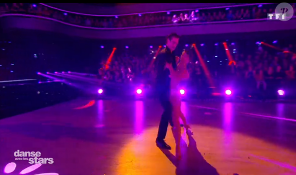 Camille Lacourt et Hajiba Fahmy - prime de "Danse avec les stars 8", samedi 25 novembre 2017, TF1