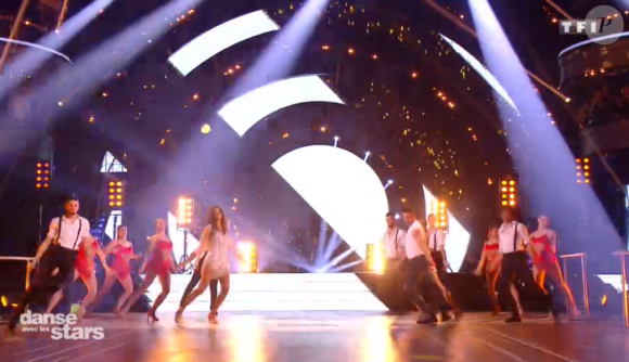 Tatiana Silva et Christophe Licata - Maxime Dereymez - prime de "Danse avec les stars 8", samedi 25 novembre 2017, TF1