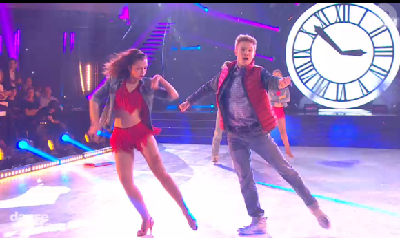 Joy Esther, Anthony Colette, Lenni-Kim et Marie Denigot - prime de "Danse avec les stars 8", samedi 25 novembre 2017, TF1