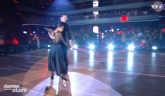 Tatiana Silva, Jordan Mouillerac, Camille Lacourt et Hajiba Fahmy - prime de "Danse avec les stars 8", samedi 25 novembre 2017, TF1