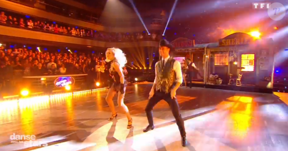 Elodie Gossuin, Christian Milette, Agustin Galiana et Candice Pascal - prime de "Danse avec les stars 8", samedi 25 novembre 2017, TF1