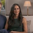 Le prince Harry et Meghan Markle lors de l'interview accordée le jour de l'annonce de leurs fiançailles, le 27 novembre 2017, à Mishal Husain de BBC.