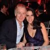Exclusif - Franck Dubosc (Parrain de la Tsédaka 2017) et sa femme Danièle - Soirée de gala du 25ème anniversaire de la "Tsédaka" (Solidarité de la Communauté Juive de France envers les israélites et non israélites démunis) au Pavillon Vendôme à Paris, le 27 novembre 2017. © Erez Lichtfeld/Bestimage