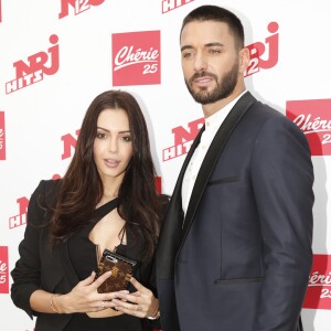 Nabilla Benattia et son compagnon Thomas Vergara - Photocall de la conférence de rentrée du pôle Tv de NRJ Group à la brasserie Polpo à Levallois Perret. Le 28 juin 2017 Christophe Aubert via Bestimage