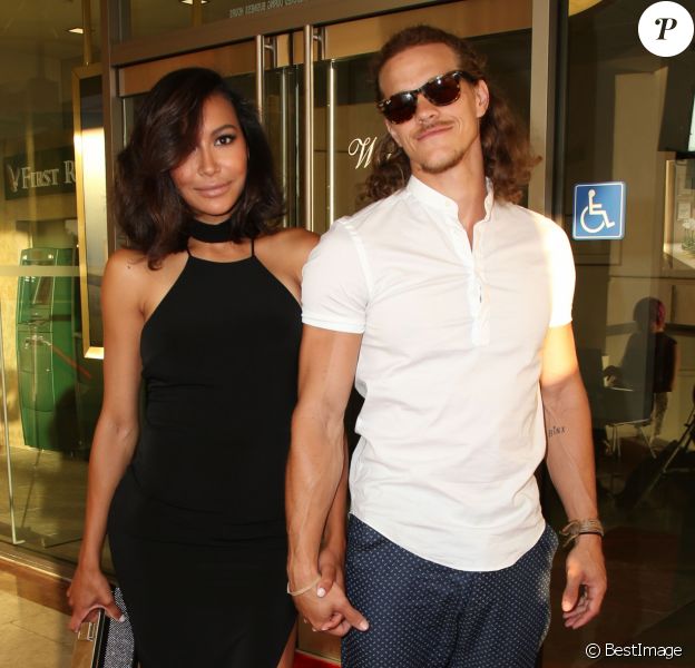 Naya Rivera et son mari Ryan Dorsey lors de la soirée "Raising The Bar To End Parkinson's" au Laurel Point à Studio City, le 27 juillet 2016.