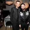 Kris Van Assche et Woodkid - Dîner de lancement de la nouvelle collection "Black Carpet" de DIOR HOMME et du coup d'envoi d'Art Basel Miami. Miami, le 6 décembre 2017.