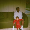 Saint West et son père Kanye West sur une photo publiée le 10 janvier 2017
