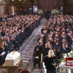 - Obsèques de Johnny Hallyday à l'église de la Madeleine, le 9 décembre 2017 à Paris