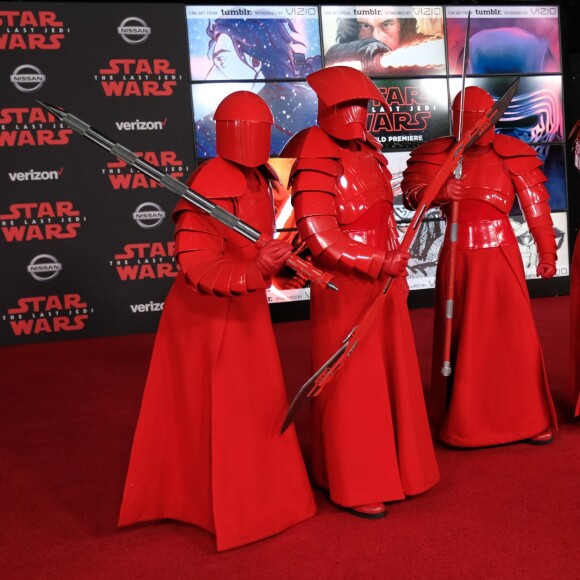 Première de 'Star Wars: The Last Jedi' au The Shrine Auditorium à Los Angeles, le 9 décembre 2017
