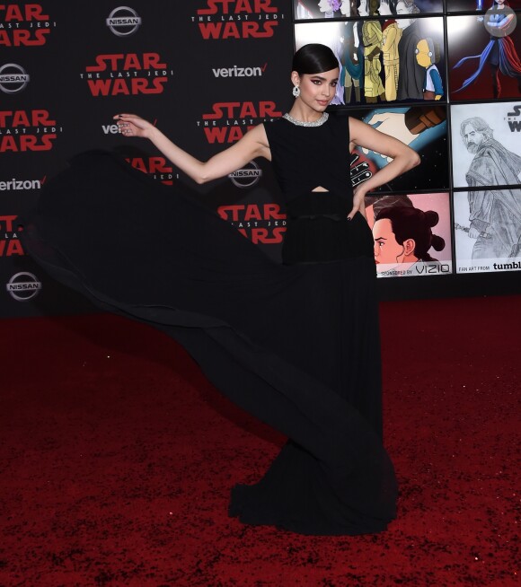 Sofia Carson - Première de 'Star Wars: The Last Jedi' au The Shrine Auditorium à Los Angeles, le 9 décembre 2017