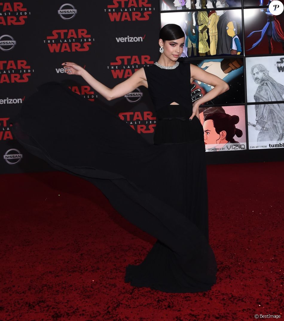 Sofia Carson - Première de 'Star Wars: The Last Jedi' au The Shrine