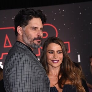 Joe Manganiello et sa femme Sofia Vergara - Première de 'Star Wars: The Last Jedi' au The Shrine Auditorium à Los Angeles, le 9 décembre 2017