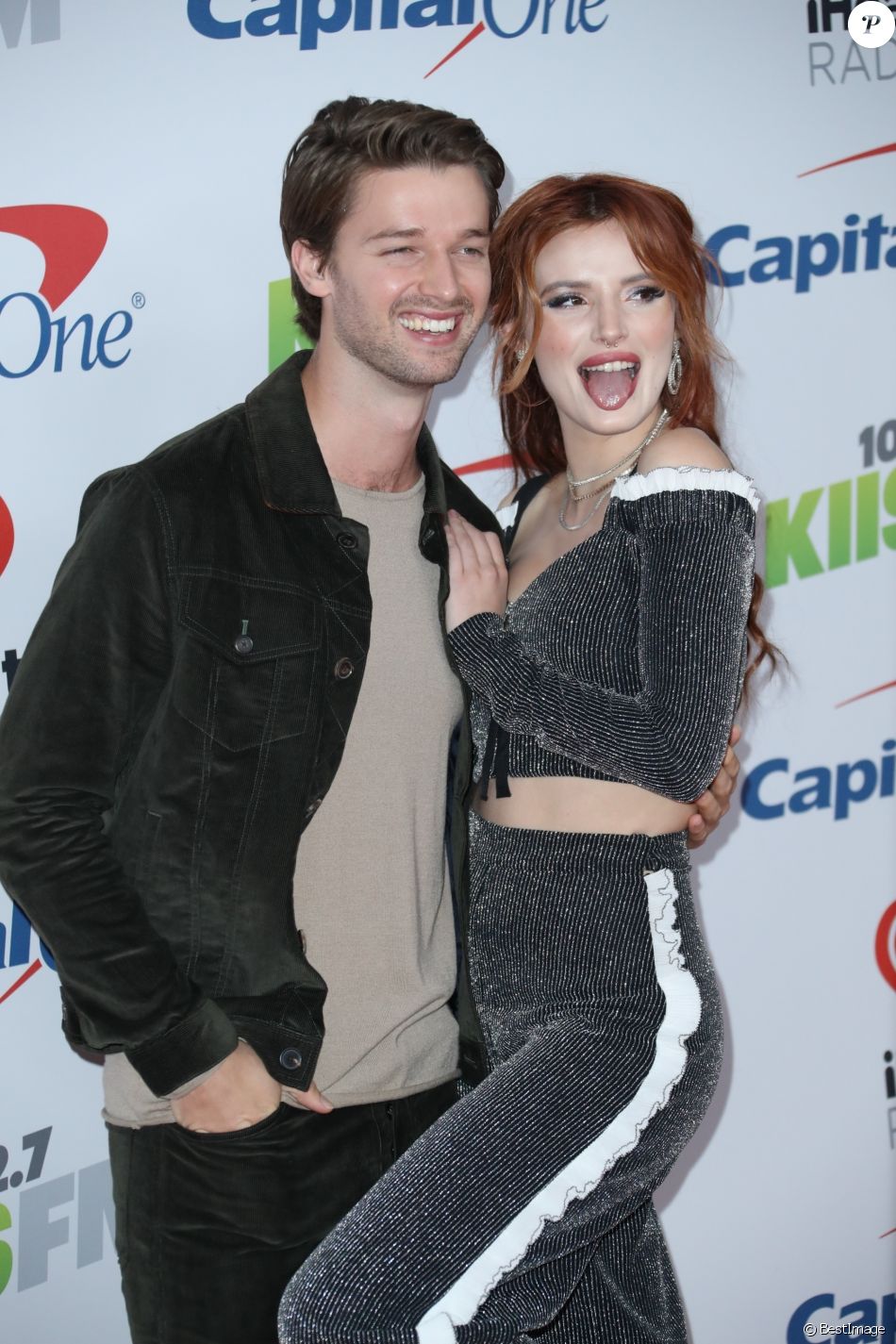 Patrick Schwarzenegger, Bella Thorne au photocall de la soirée KIIS FM