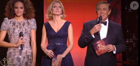 Les 30 Miss en tenue de gala - Concours Miss France 2018. Sur TF1, le 16 décembre 2017.