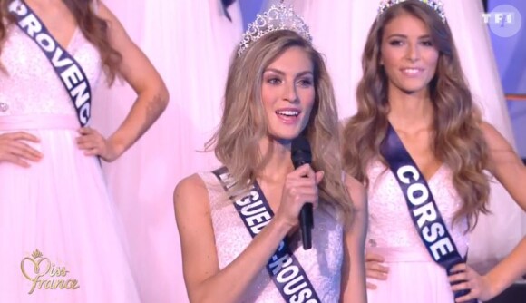 Miss Languedoc-Roussillon : Alizée Rieu demi-finaliste - Concours Miss France 2018. Sur TF1, le 16 décembre 2017.