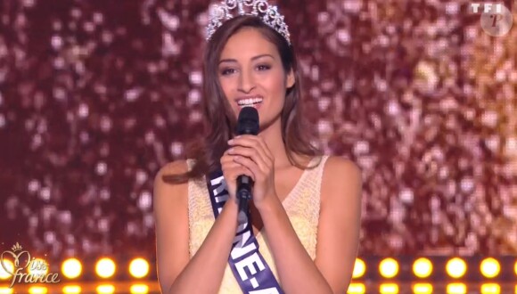 Miss Rhône-Alpes : Dalida Benaoudia demi-finaliste - Concours Miss France 2018. Sur TF1, le 16 décembre 2017.