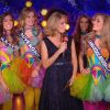 Les 30 Miss en tenue de fête forraine - Concours Miss France 2018. Sur TF1, le 16 décembre 2017.