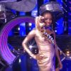 Miss Guyane : Ruth Briquet en tenue de fête de la musique - Concours Miss France 2018. Sur TF1, le 16 décembre 2017.