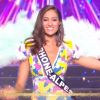 Miss Rhône-Alpes : Dalida Benaoudia en maillot de bain - Concours Miss France 2018. Sur TF1, le 16 décembre 2017.