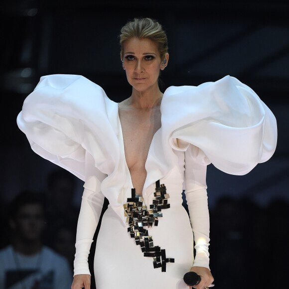 Céline Dion à la cérémonie des Billboard Music Awards à la T-Mobile Arena de Las Vegas, le 21 mai 2017