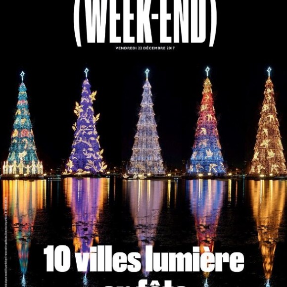 Couverture du magazine "Le Parisien Week-end", numéro du 22 décembre 2017.