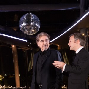 Exclusif - Nikos Aliagas, Serge Lama et Jonathan Lambert - Enregistrement de l'émission "Toute la musique qu'on aime" présentée par Nikos Aliagas à Paris le 4 décembre 2017. L'émission sera diffusée sur TF1 le 31 décembre 2017. © Cyril Moreau / Bestimage