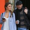 Maria Menounos et son fiancé Keven Undergaro vont faire du shopping chez Saint Laurent à Beverly Hills le 22 decembre 2017.