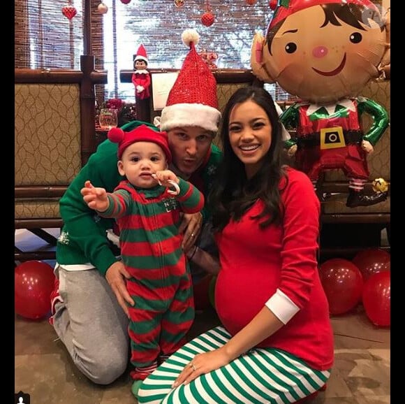 Rob Dyrdek prépare Noël avec sa femme Bryiana et leur fils aîné Kodah. Instagram le 1er décembre 2017