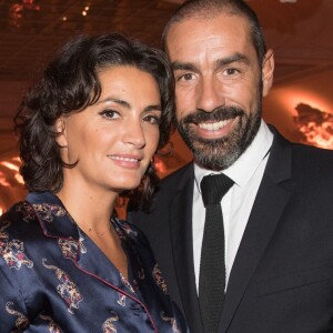 Exclusif -Robert Pirès et sa femme Jessica Lemarié-Pirès - Soirée des 15 ans de l'association "Maïsha Africa" de Sonia Rolland au Pavillon Cambon à Paris le 19 septembre 2016. © Veeren-Moreau/Bestimage