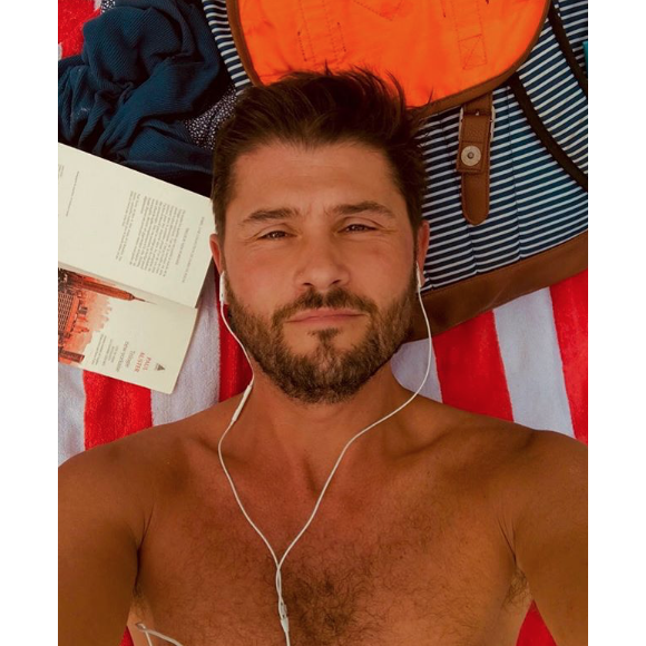 Christophe Beaugrand sur une plage du Mexique, le 2 janvier 2018.