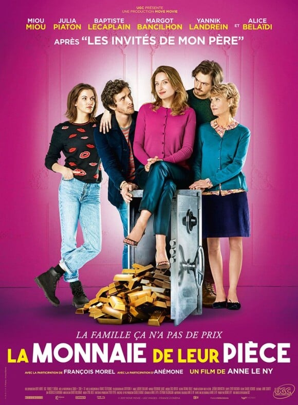 Affiche du film La Monnaie de leur pièce, en salles le 10 janvier 2018