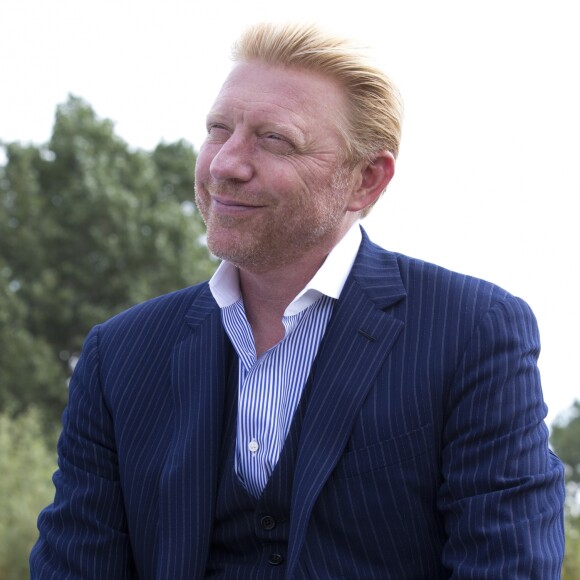 Boris Becker - L'Optima Open 2013 a Knokke en Belgique, le 17 aout 2013.